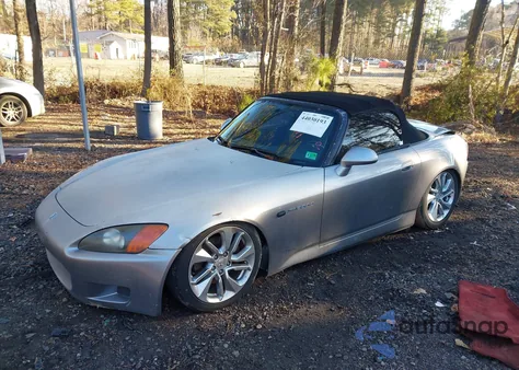 2001 Honda S2000 из США, поврежденный, VIN JHMAP11481T003833